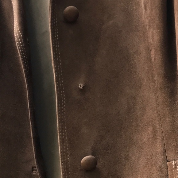 Rare Vintage Loewe Madrid 1960s Suede Leather Jacket and Skirt Set - Picture 12 of 15